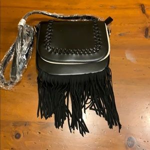 Black cross body bag